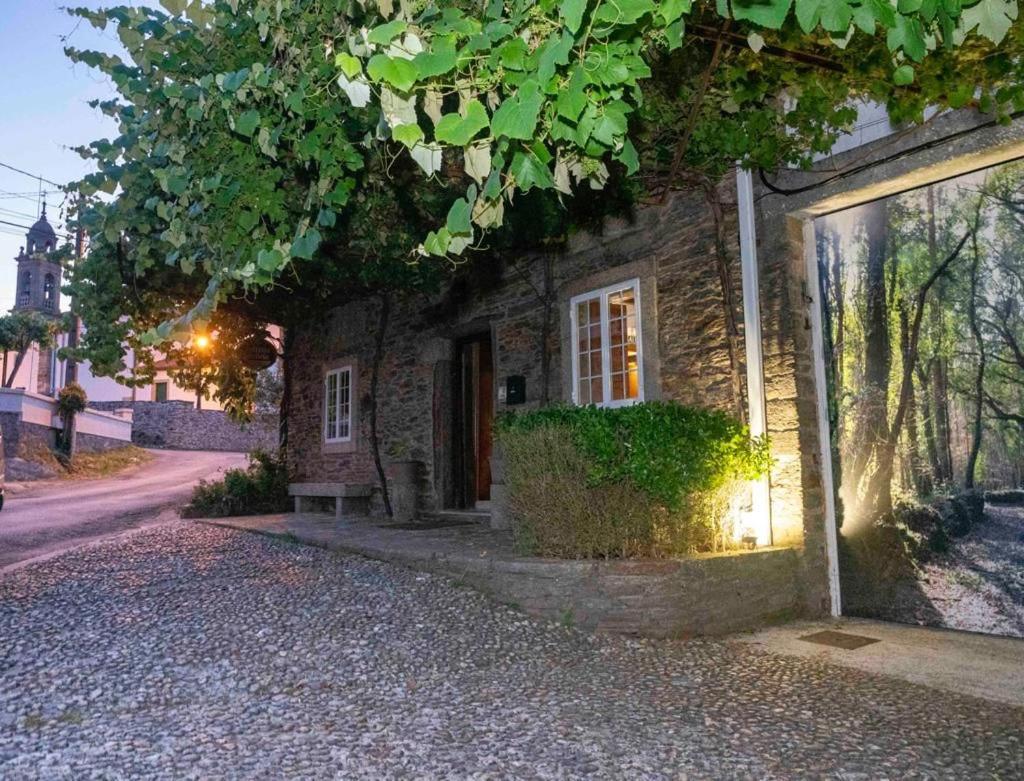Gasthaus Santaia En Casal De Calma O Pedrouzo Exterior foto