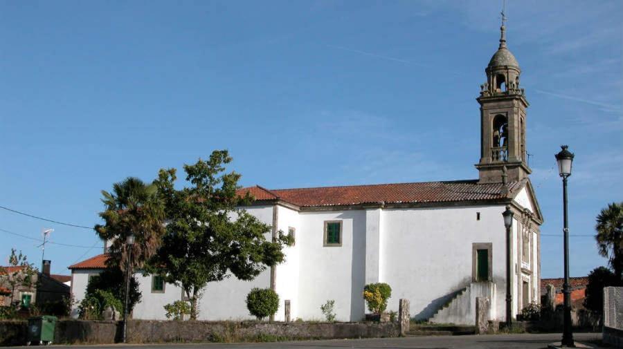 Gasthaus Santaia En Casal De Calma O Pedrouzo Exterior foto